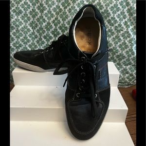 Geox Men’s Black Lesther Shoes Slightly Used!!